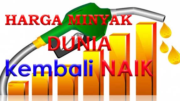 Harga minyak dunia kembali naik